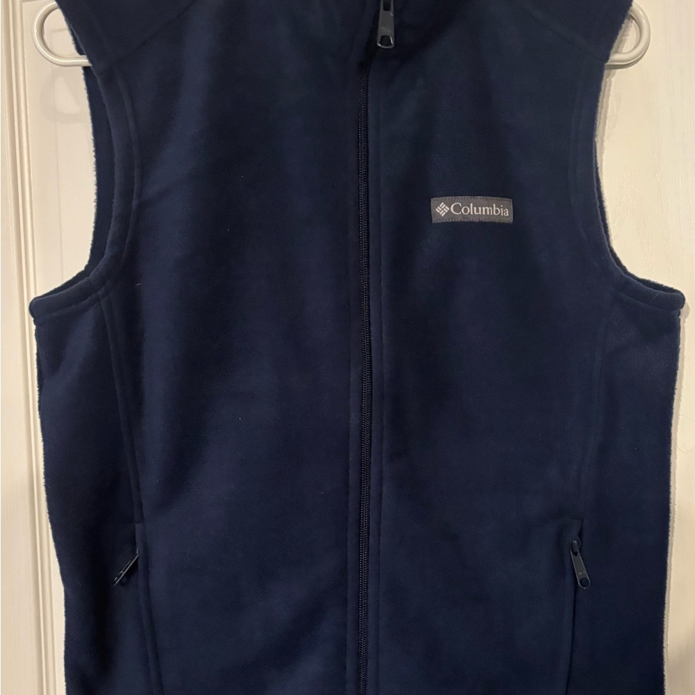 Columbia Navy Fleece Vest